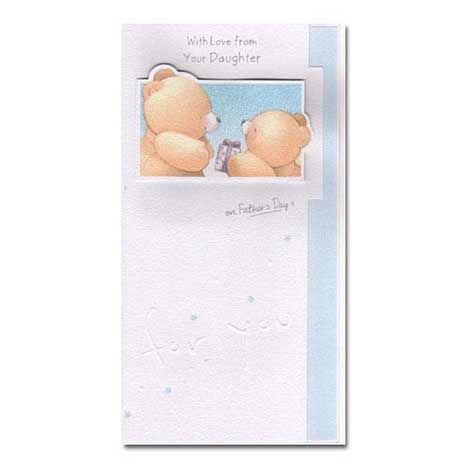 Dad From Daughter Forever Friends Fathers Day Card